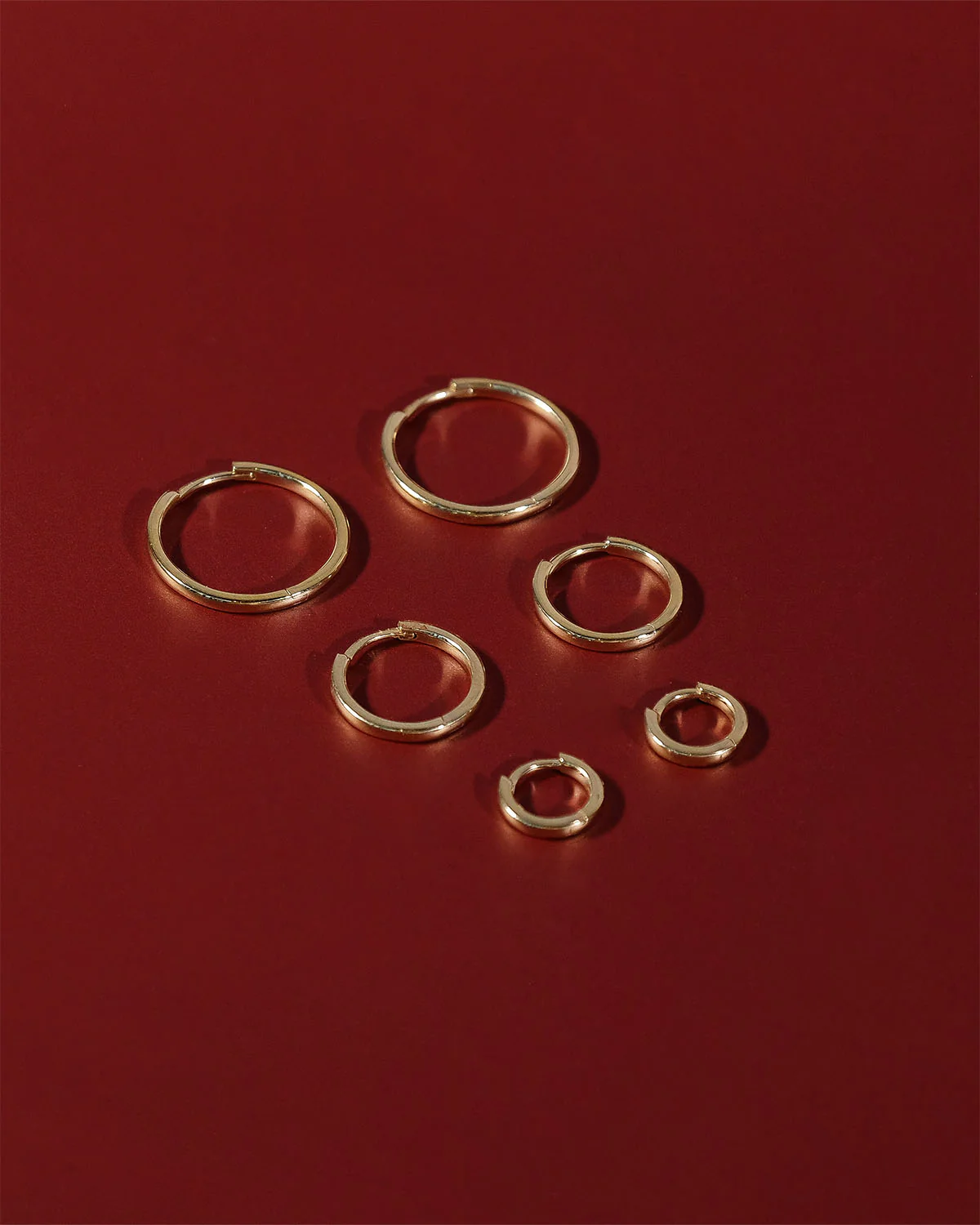 30mm Sleeper Hoops | 9k Solid Gold - Image 9