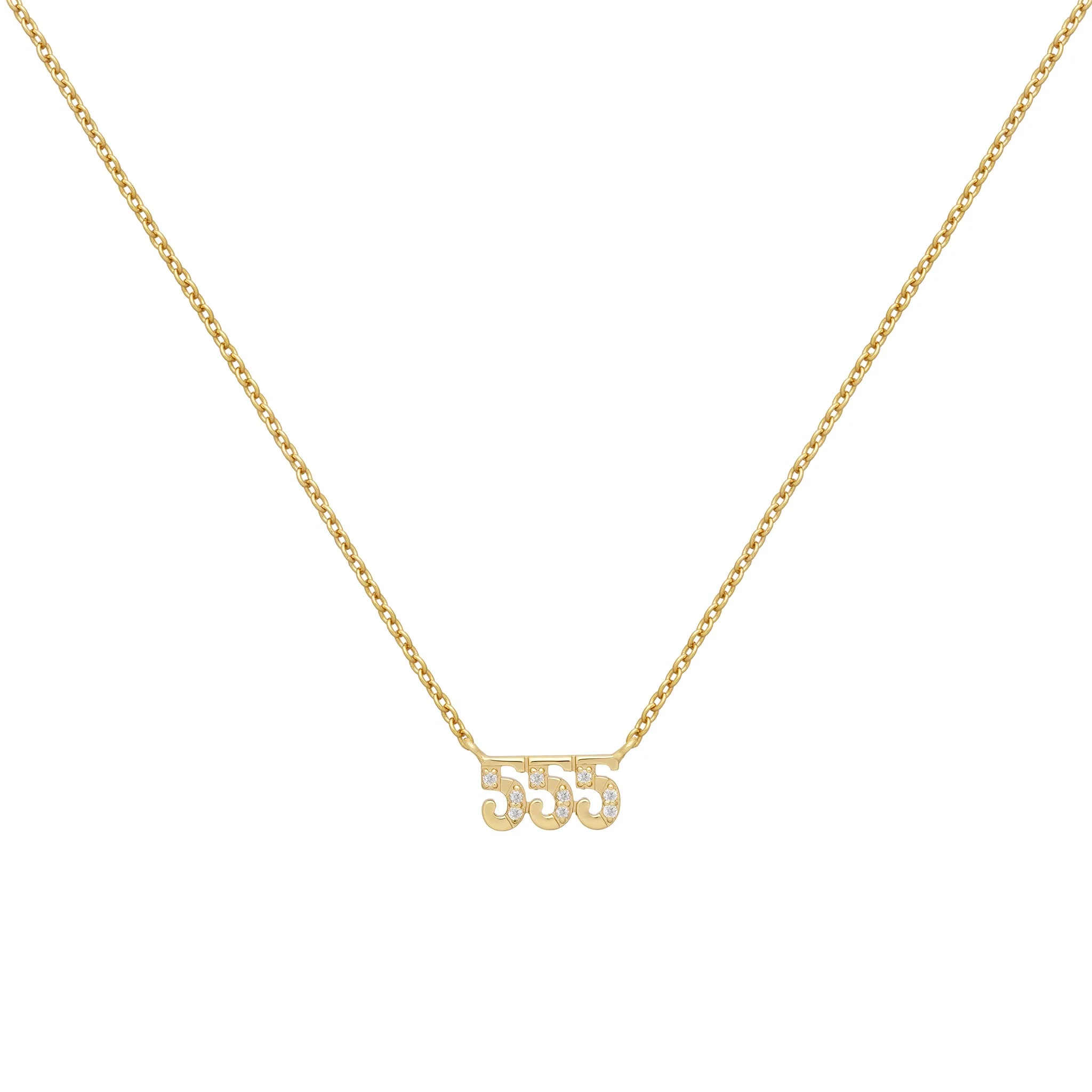 555 Angel Number Necklace