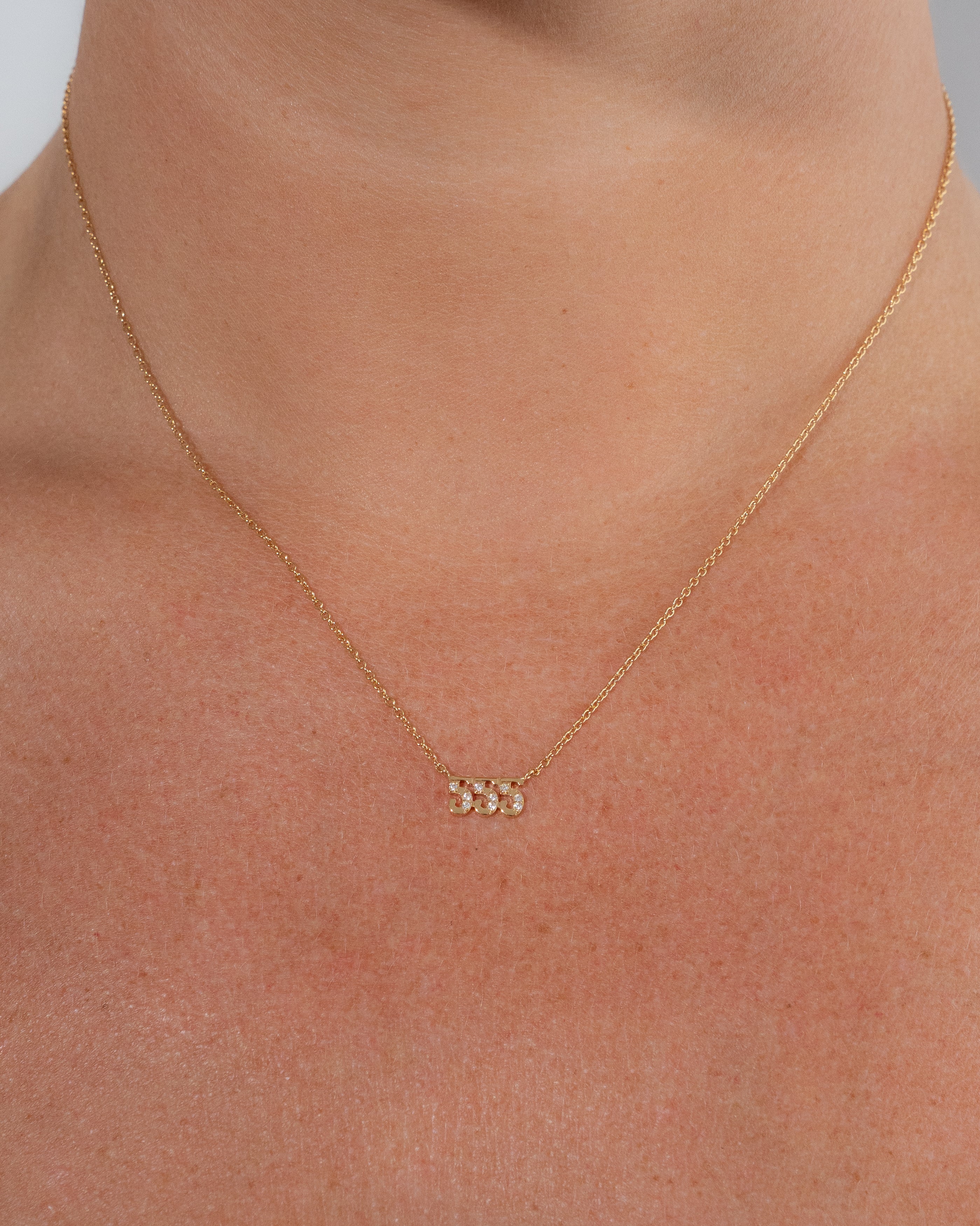 555 Angel Number Necklace - Image 2