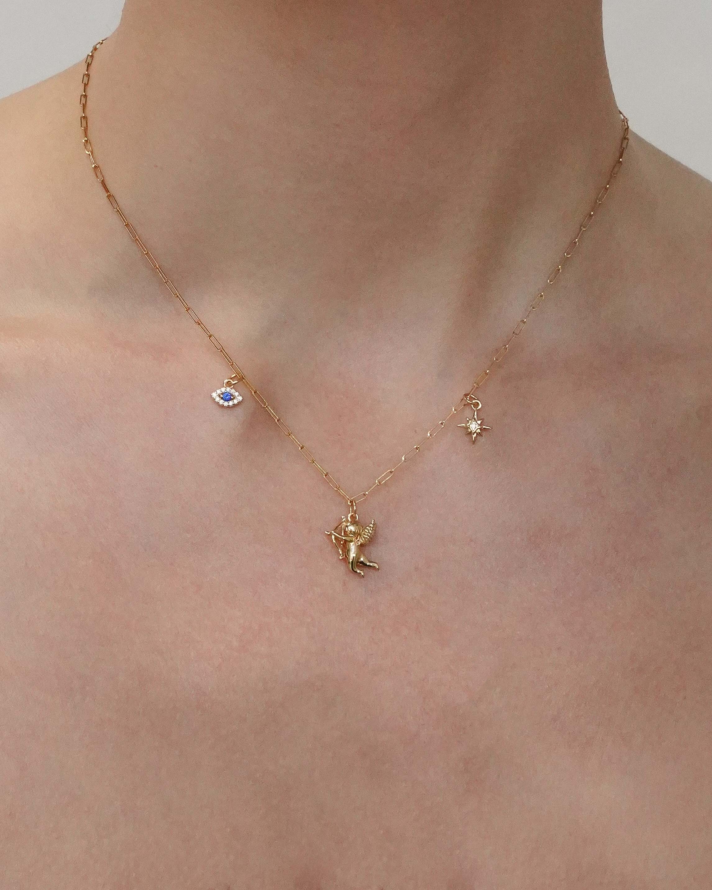 CHARM BAR Fine Block Necklace - Image 2