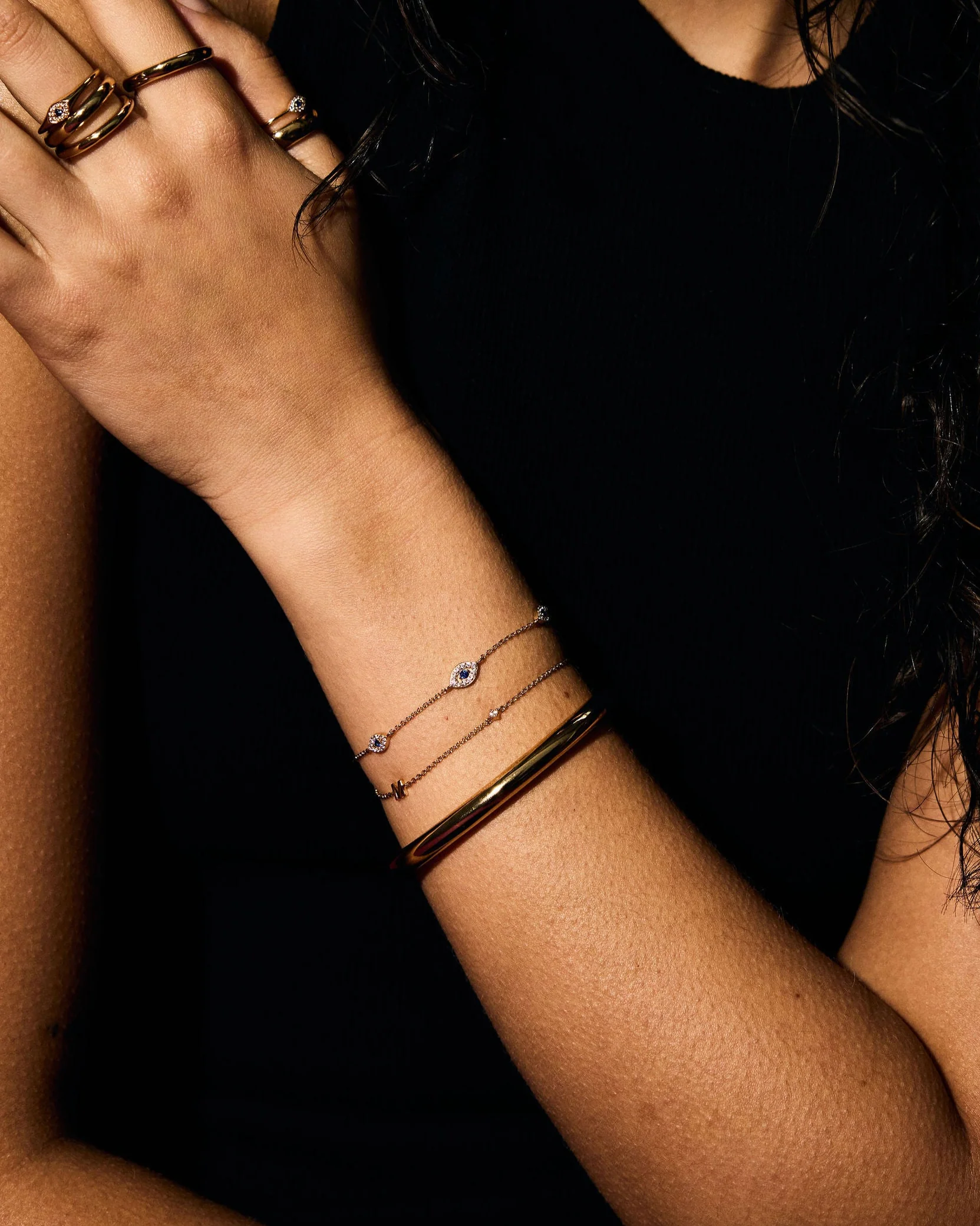 Evil Eye Protection Bracelet | Clarity - Image 3