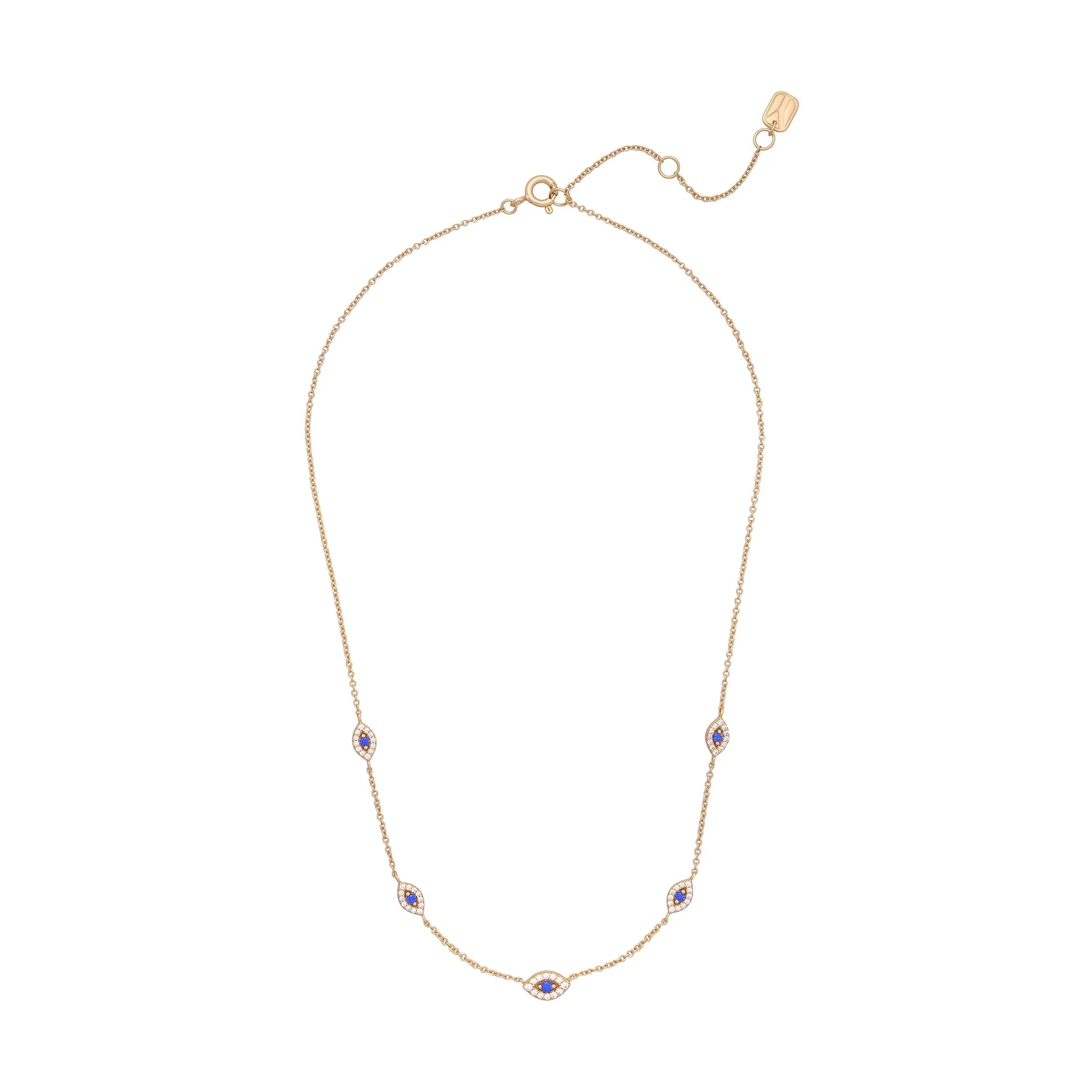 Evil Eye Protection Necklace | Blue