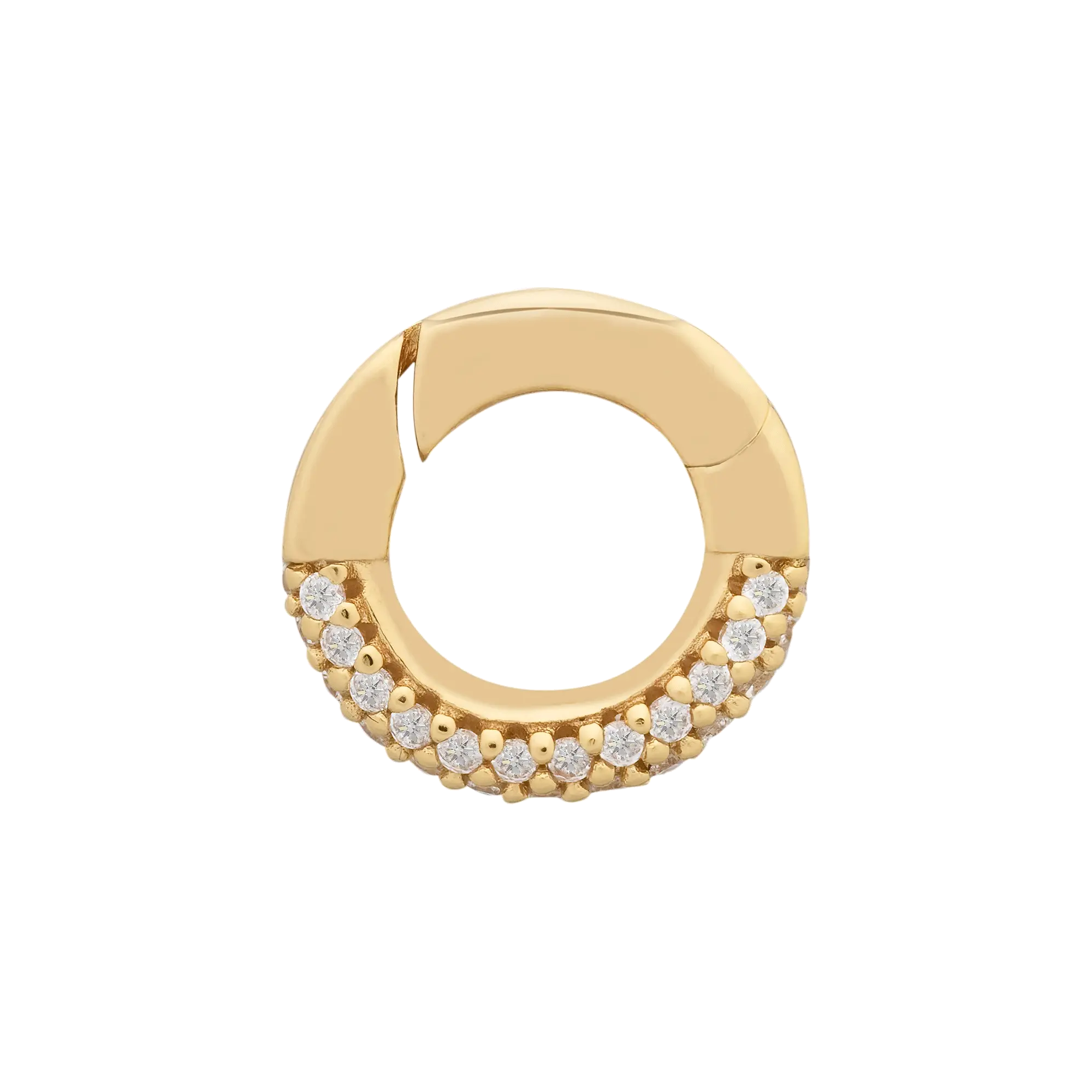 Half Pavé Push Link
