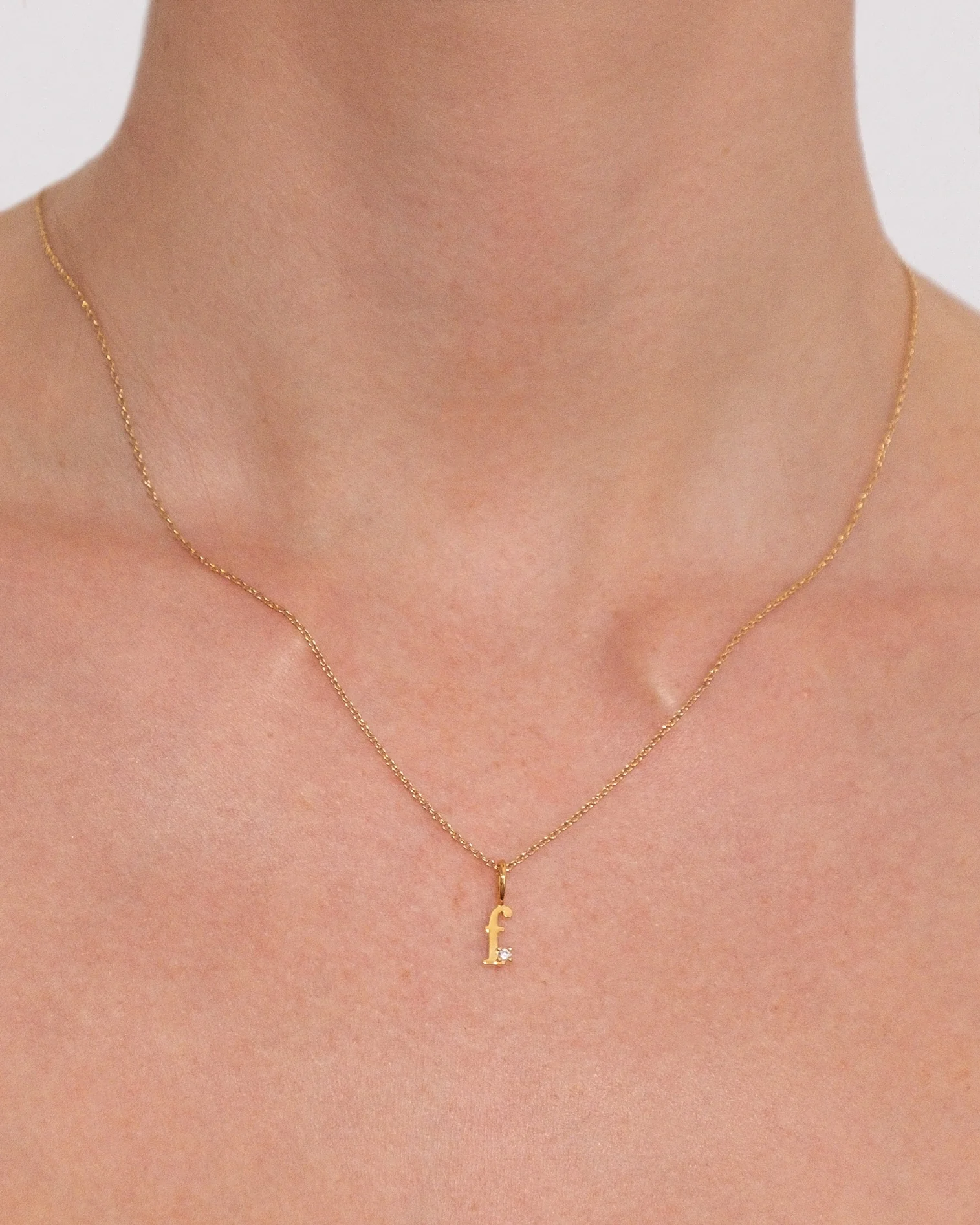 Letter Necklace | Recycled 14k Gold Vermeil - Image 12