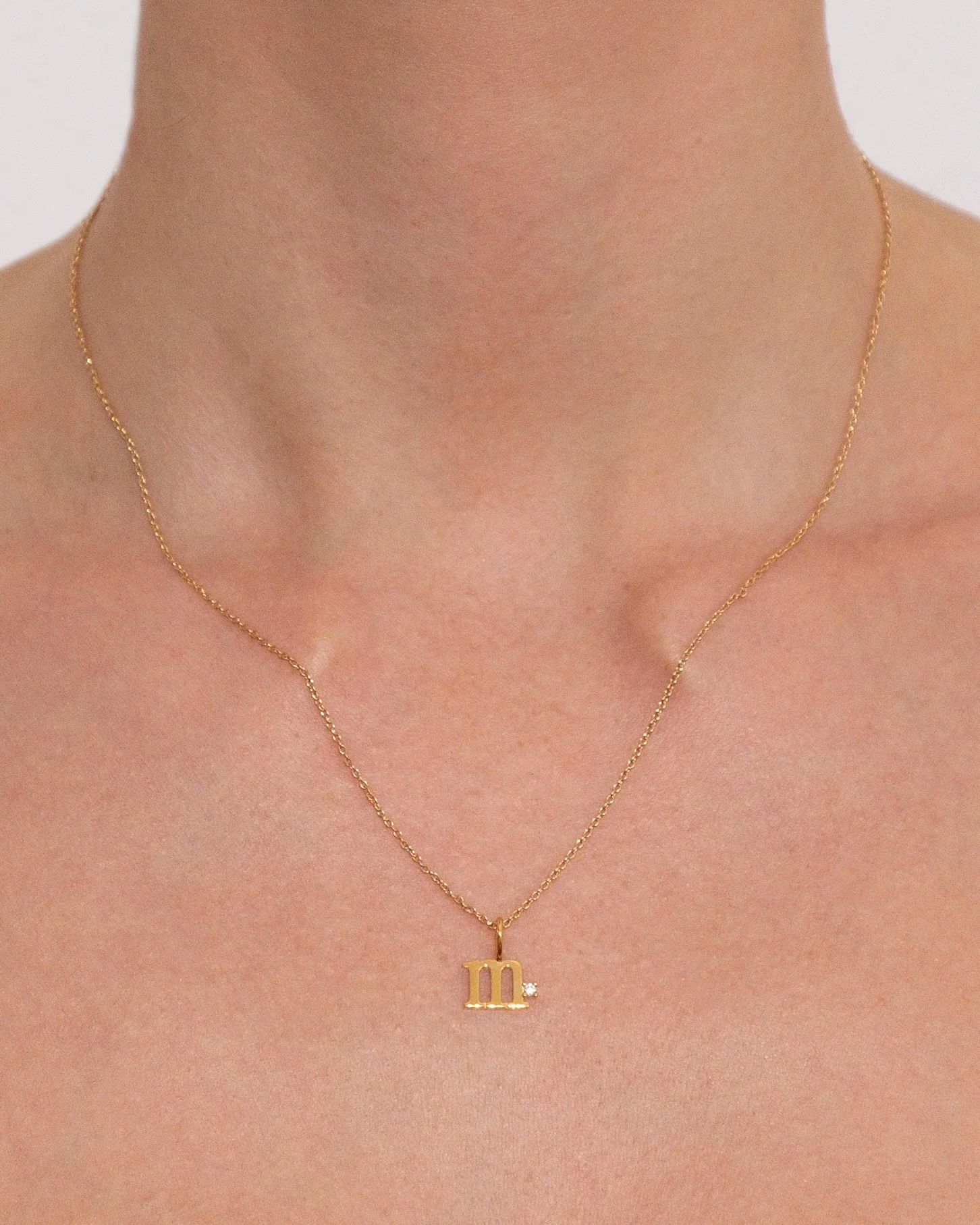 Letter Necklace | Recycled 14k Gold Vermeil - Image 19