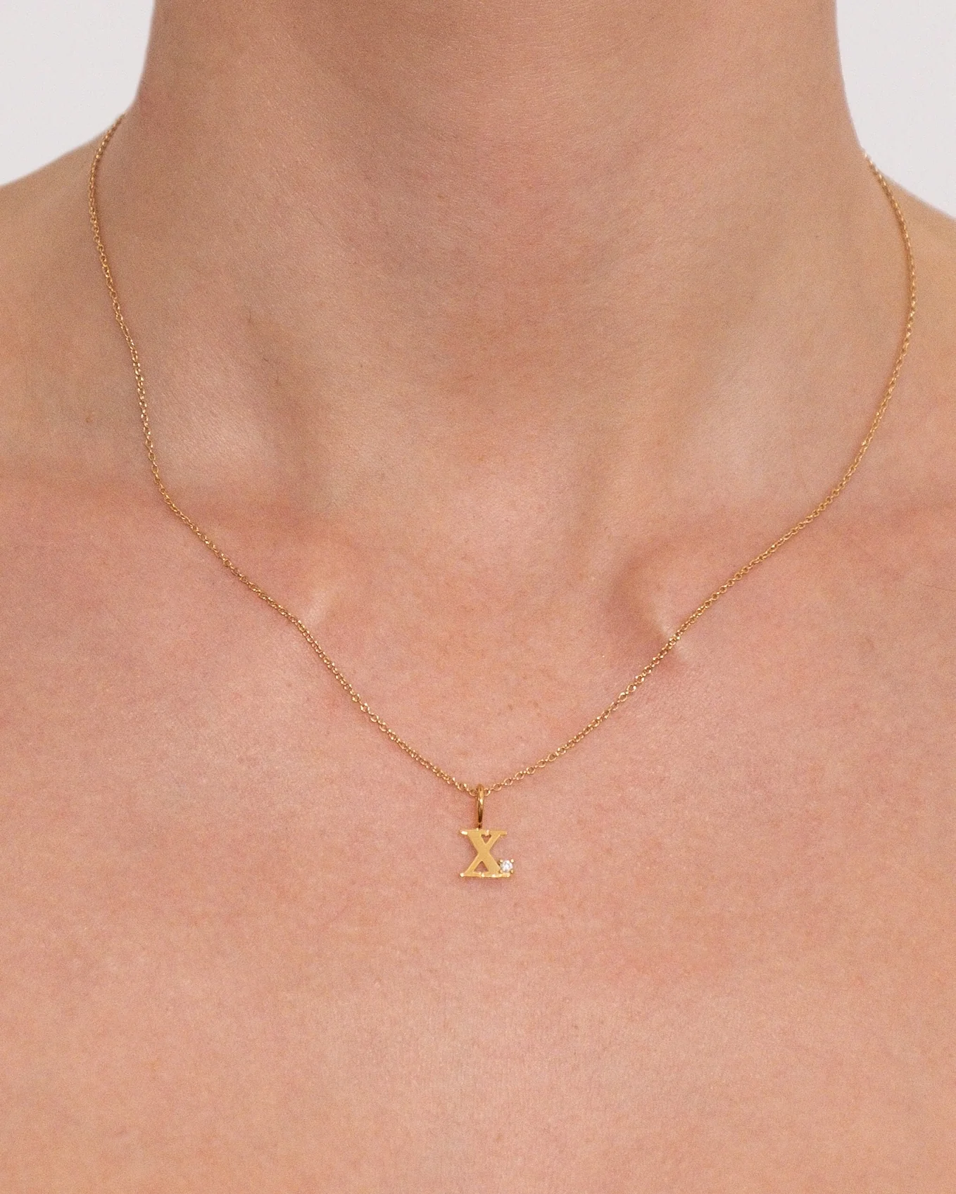 Letter Necklace | Recycled 14k Gold Vermeil - Image 31