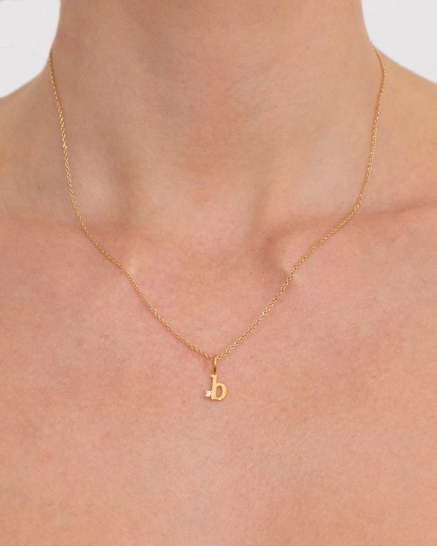 Letter Necklace | Recycled 14k Gold Vermeil - Image 8