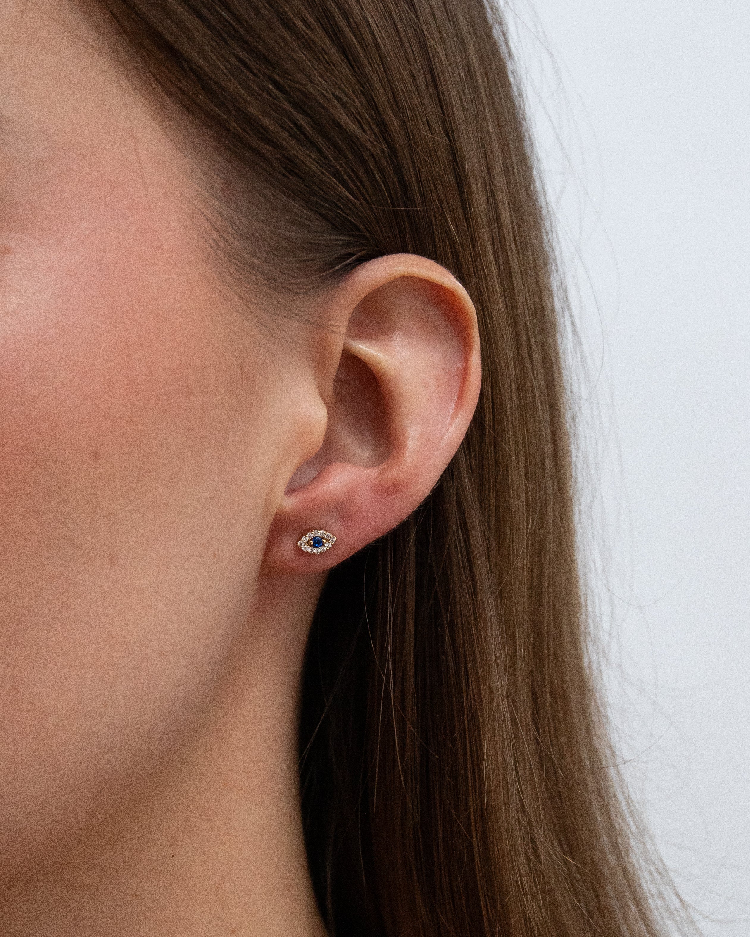 Pavé Evil Eye Studs - Image 2