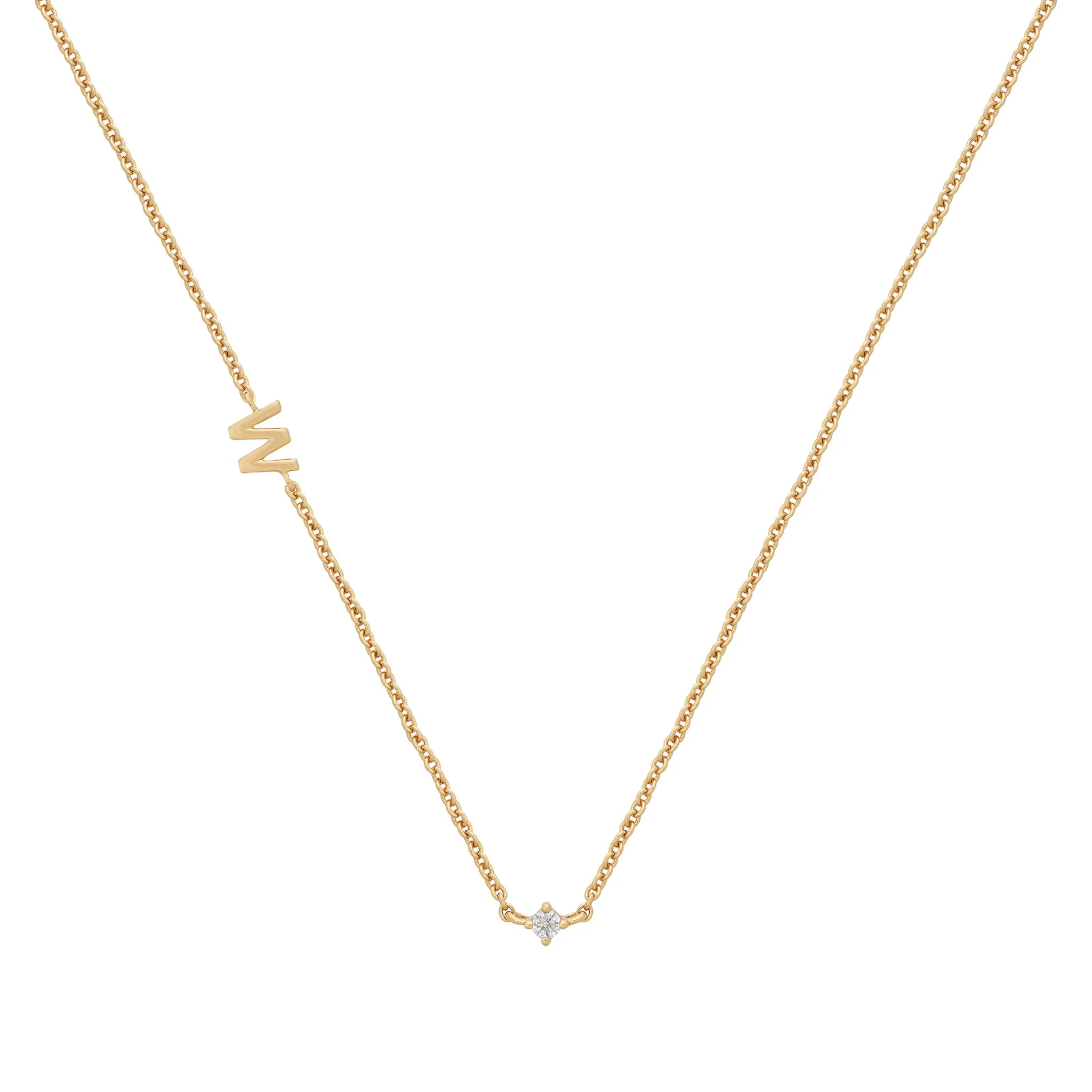 Petite Initial Necklace - Image 33