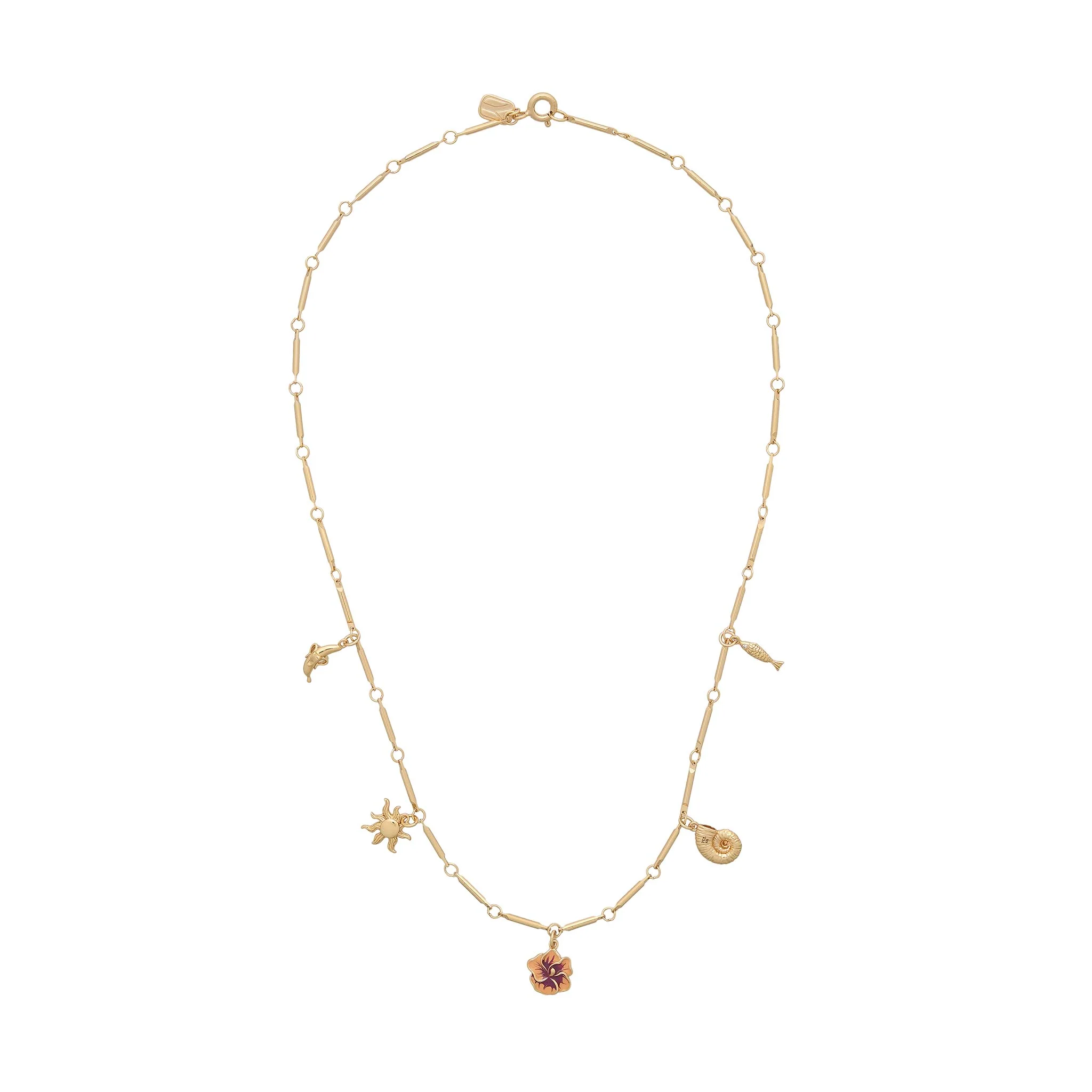 Rays Charm Necklace