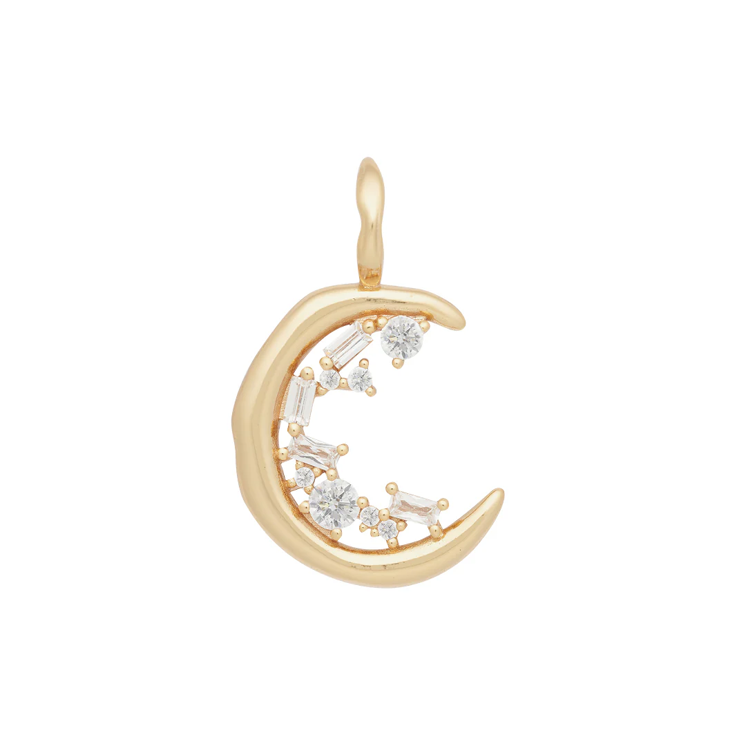 SYMBOLISM Celestial Crescent Pendant