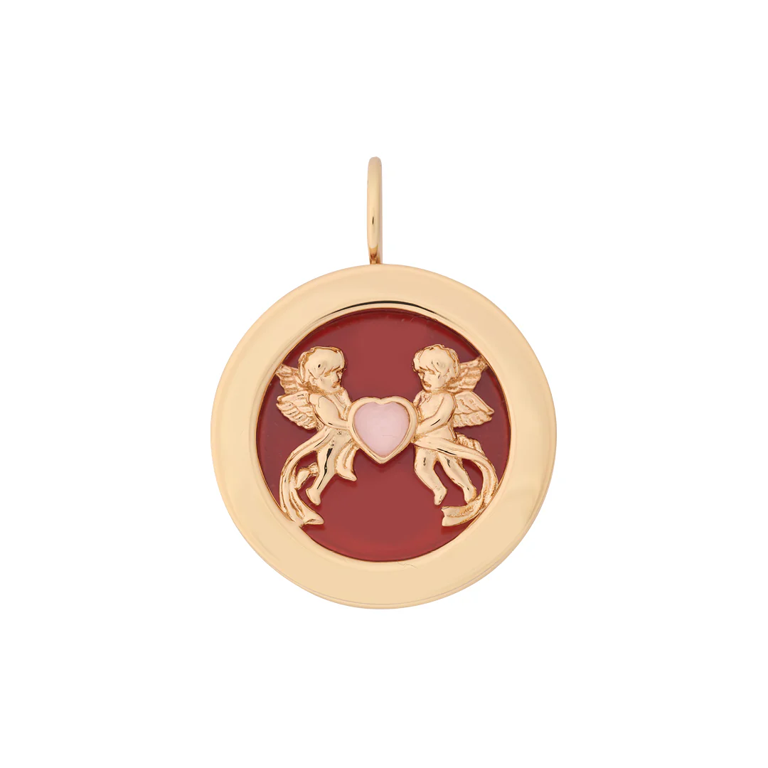 SYMBOLISM Cherub Twins Pendant