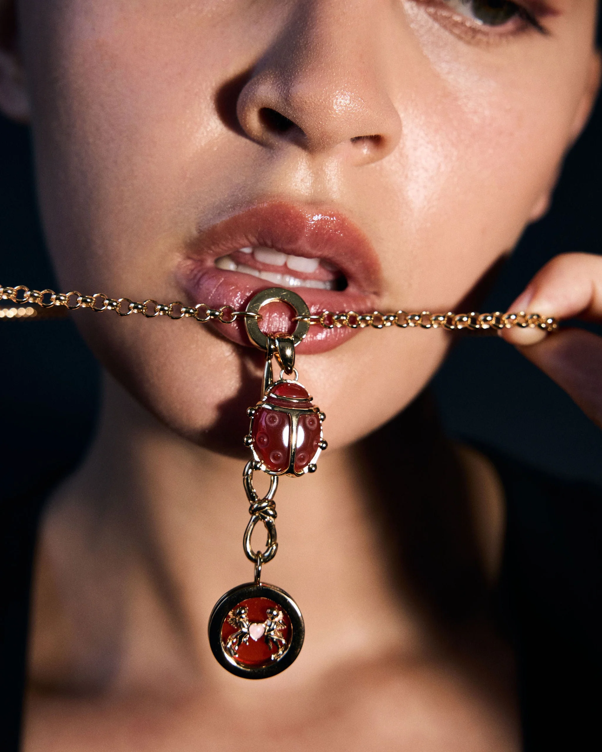 SYMBOLISM Cherub Twins Pendant - Image 5