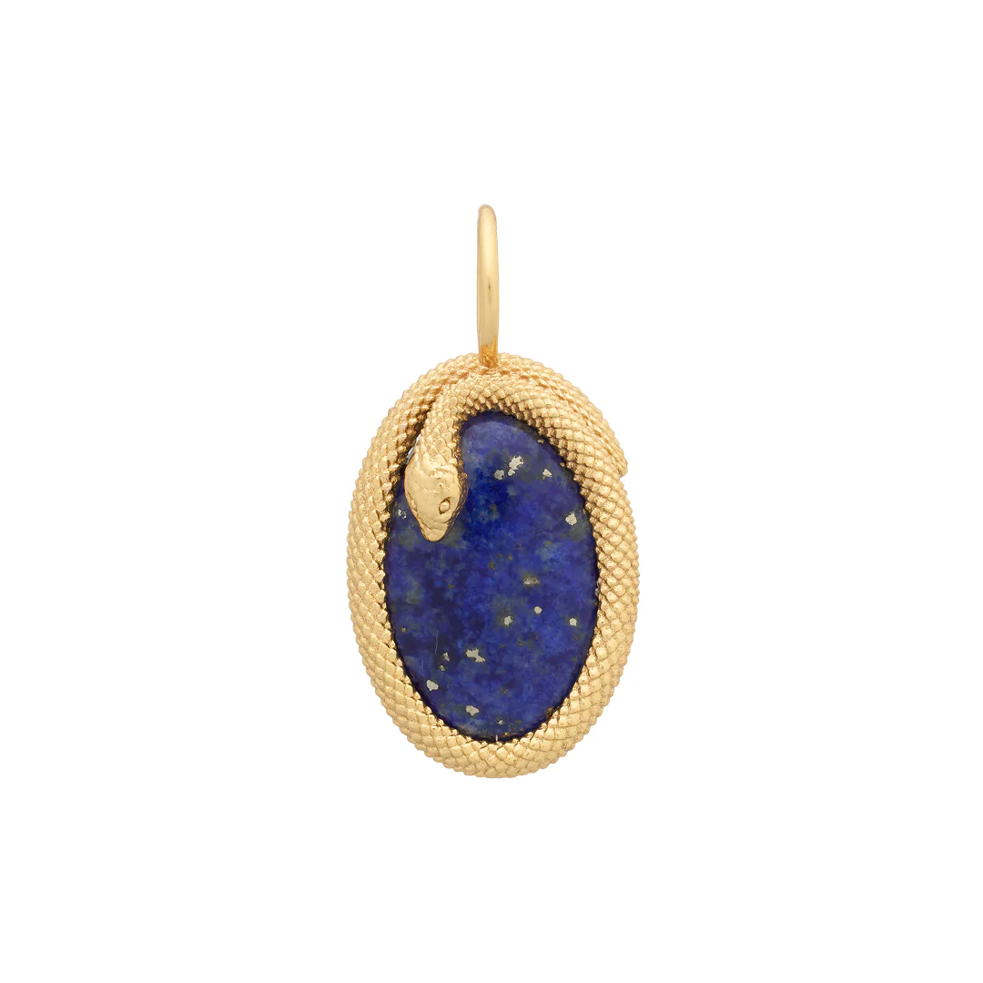 SYMBOLISM Lapis Serpent Pendant