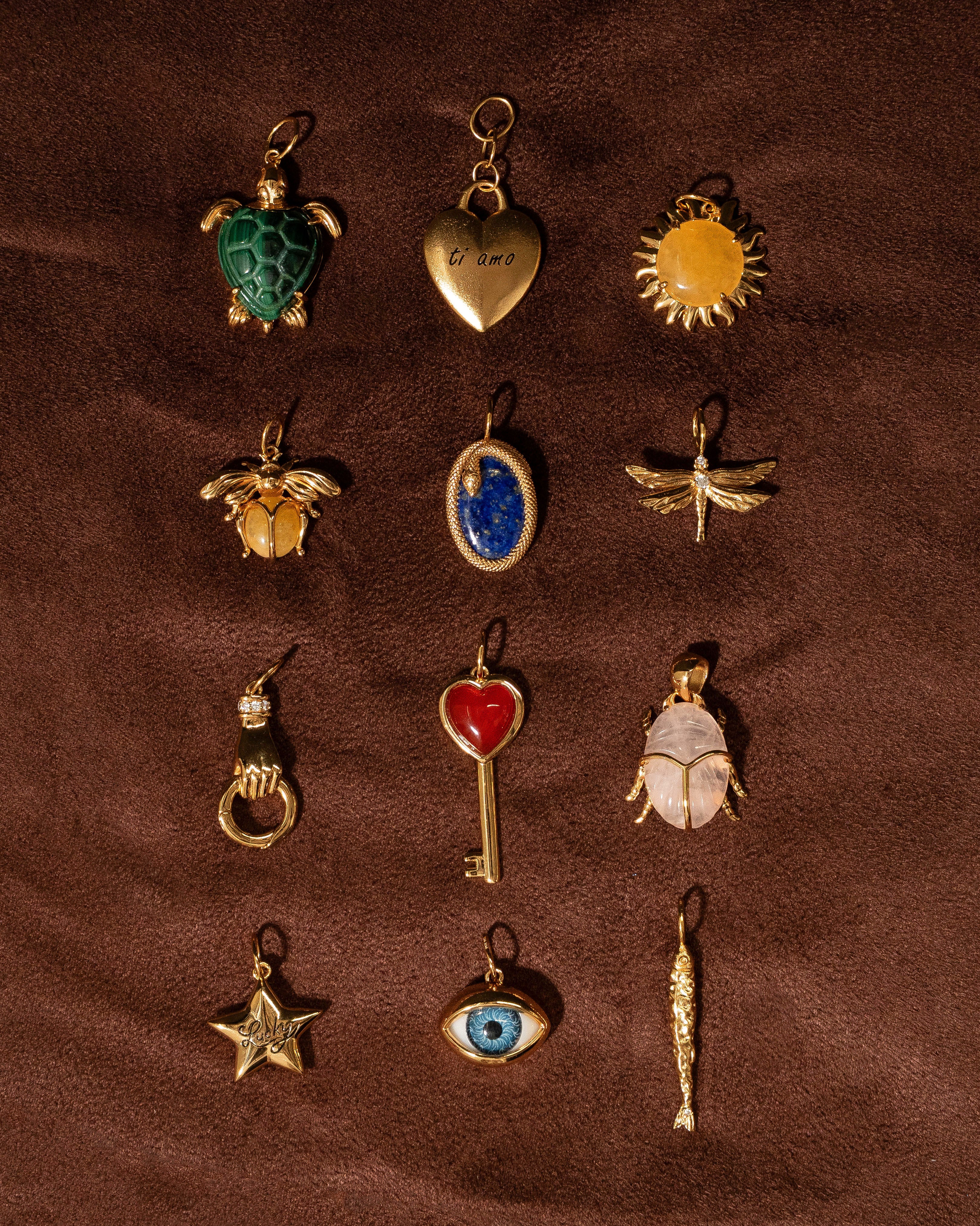 SYMBOLISM Rose Quartz Scarab Pendant - Image 4